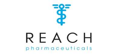 Large logo of Reach Pharmaceuticals