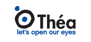 Large logo of Thea Pharma