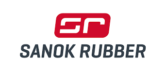 Large logo of Sanok Rubber Company