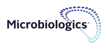 Large logo of Microbiologics, Inc.