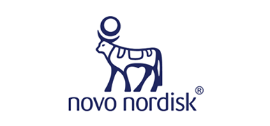 Large logo of Novo Nordisk