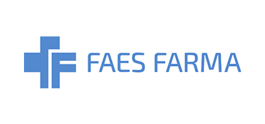 Large logo of Faes Farma