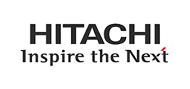 Large logo of Hitachi