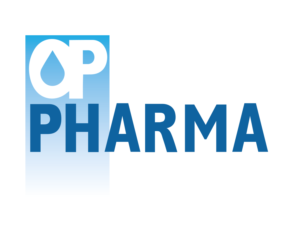 Large logo of O.P. Pharma