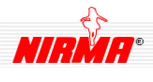 Large logo of Nirma