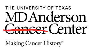 Large logo of The University of Texas MD Anderson Cancer Center