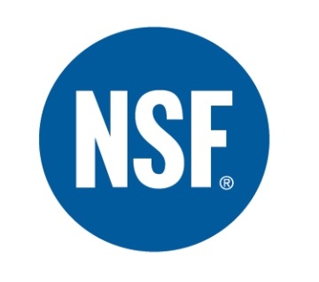 Large logo of NSF International, Health Sciences