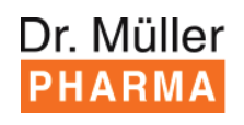 Large logo of Dr. Müller Pharma