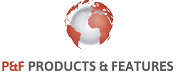 Large logo of P+F Products