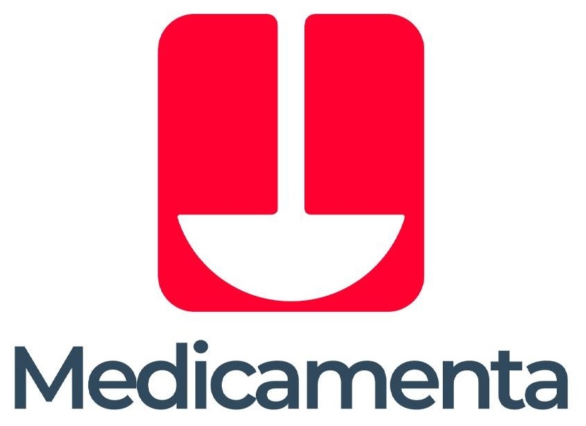 Large logo of MEDICAMENTA ECUATORIANA S.A.