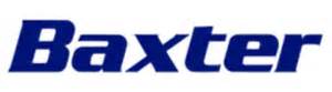 Large logo of Baxter Healthcare