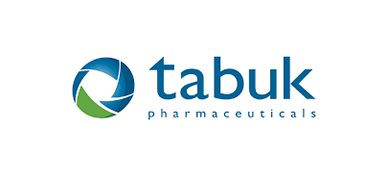 Large logo of Tabuk Pharmaceuticals