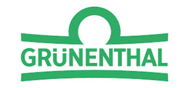 Large logo of Grunenthal