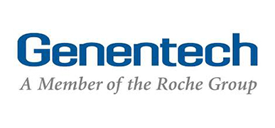 Large logo of Genentech